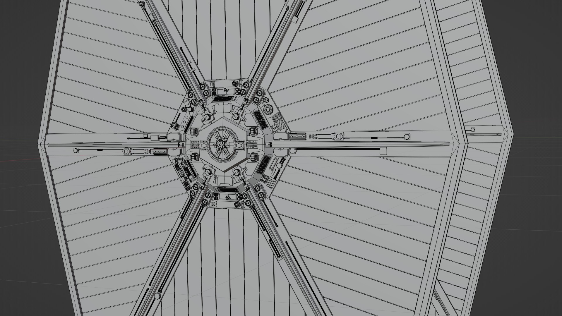 TIE Fighter  3D model_9