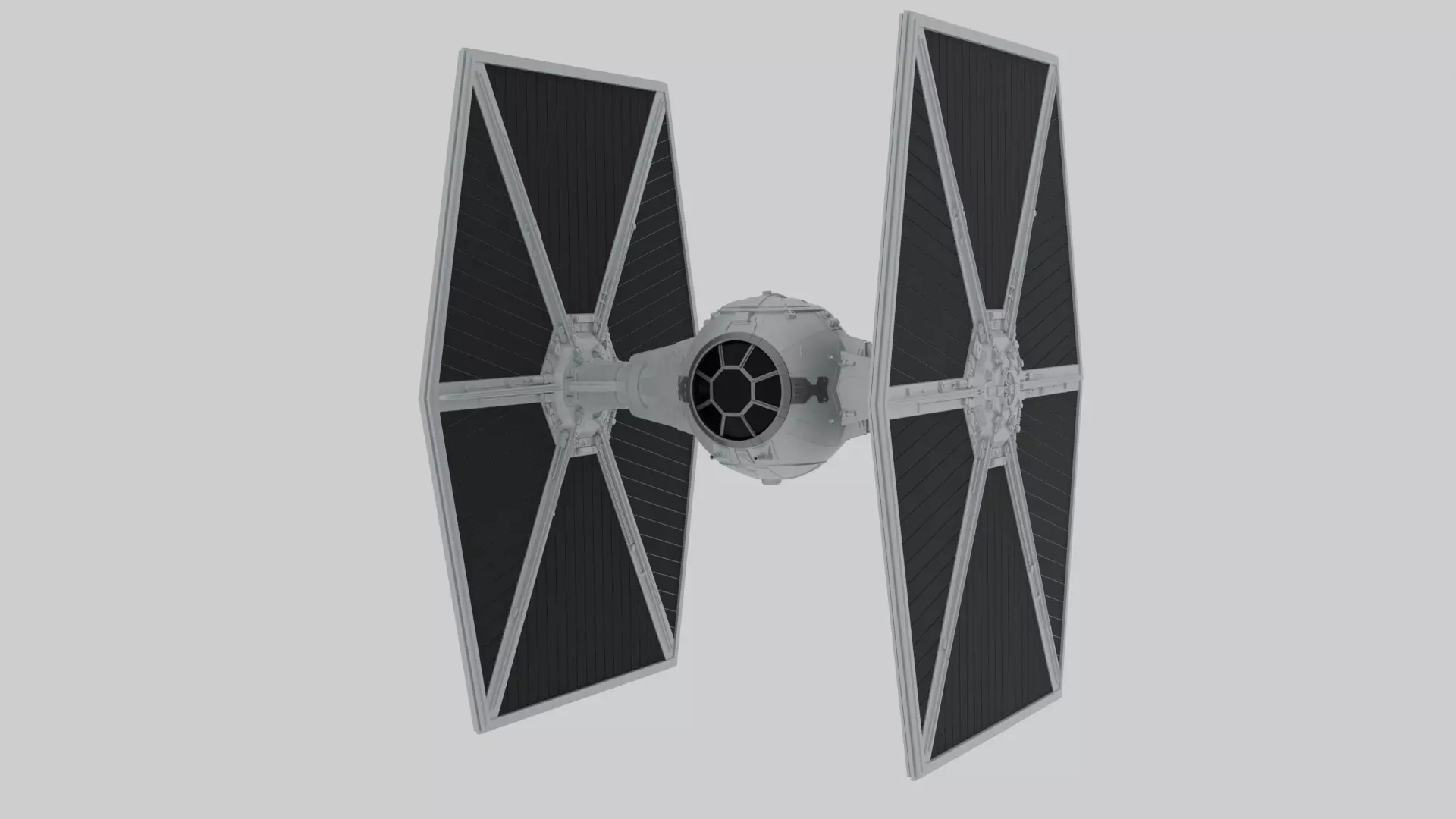 TIE Fighter  3D model_0