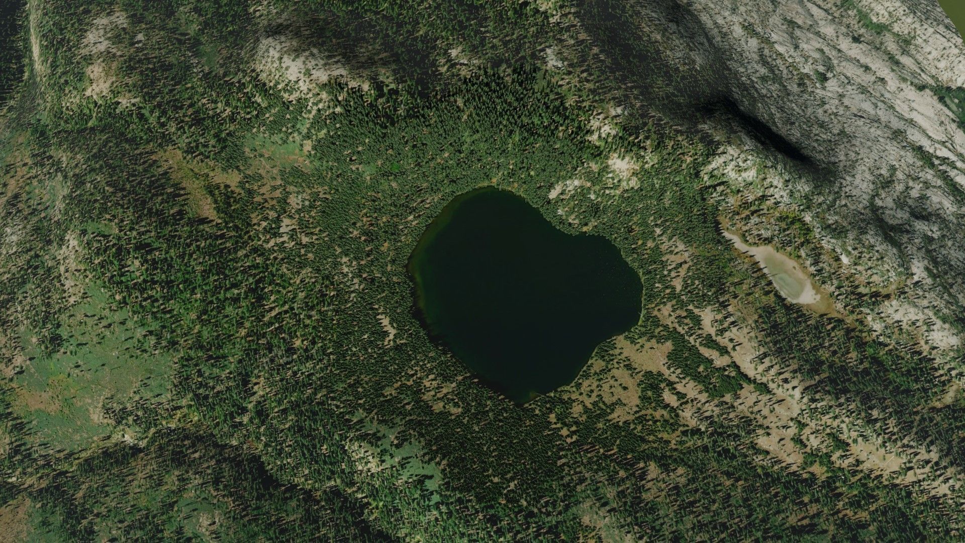 Laurel Lake California 3D model_5