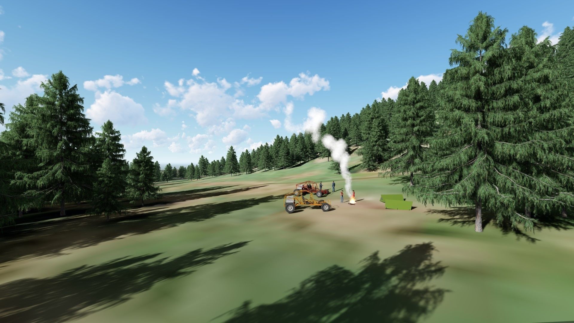 Laurel Lake California 3D model_1