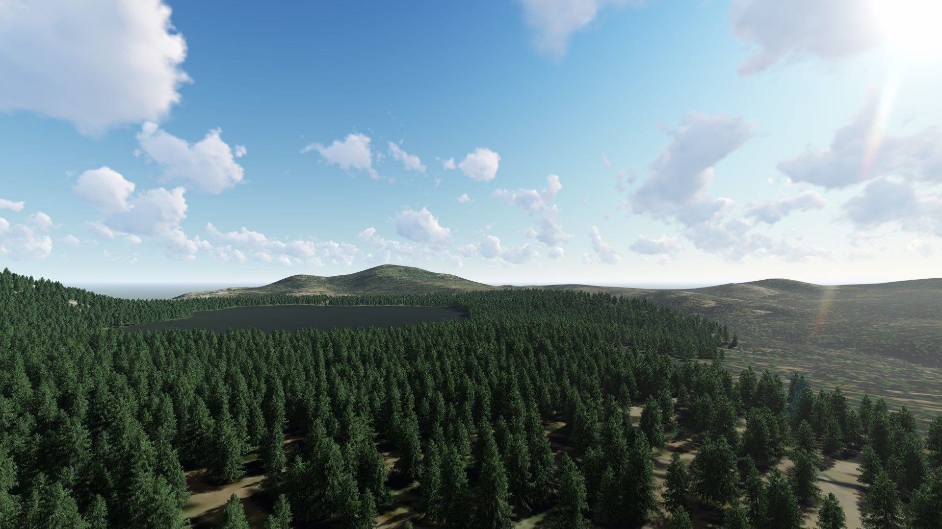 Laurel Lake California 3D model_3
