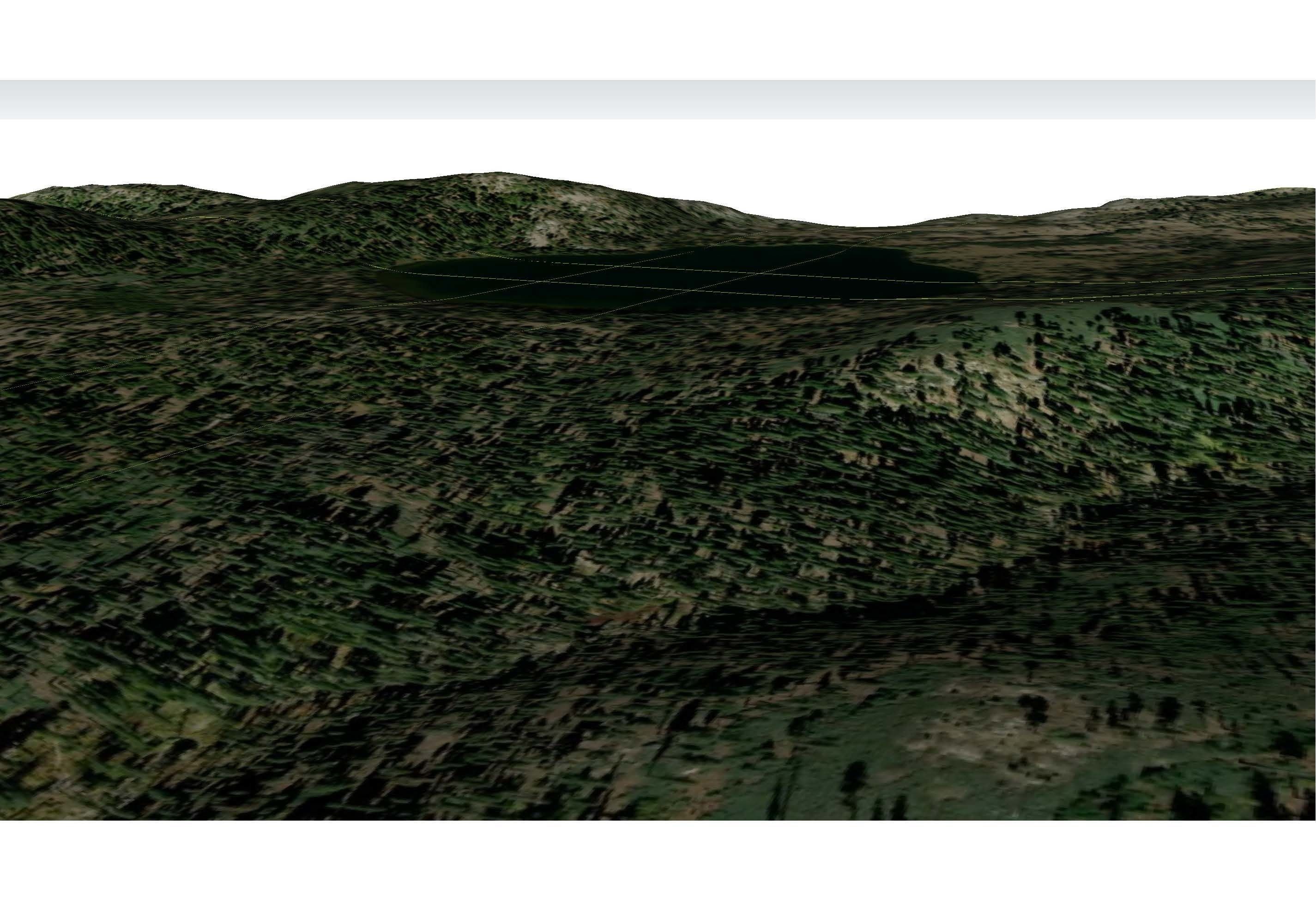 Laurel Lake California 3D model_12