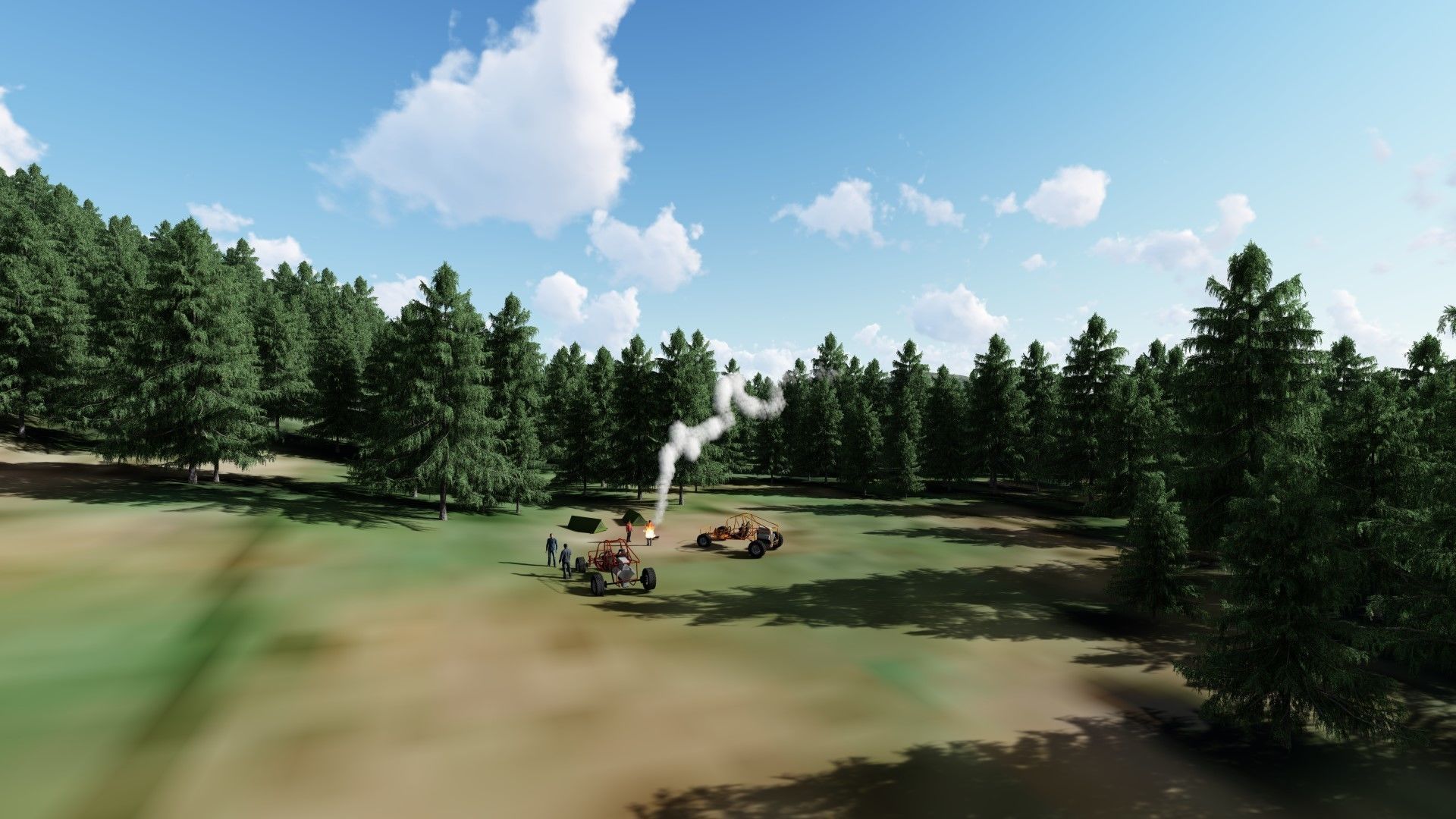Laurel Lake California 3D model_2