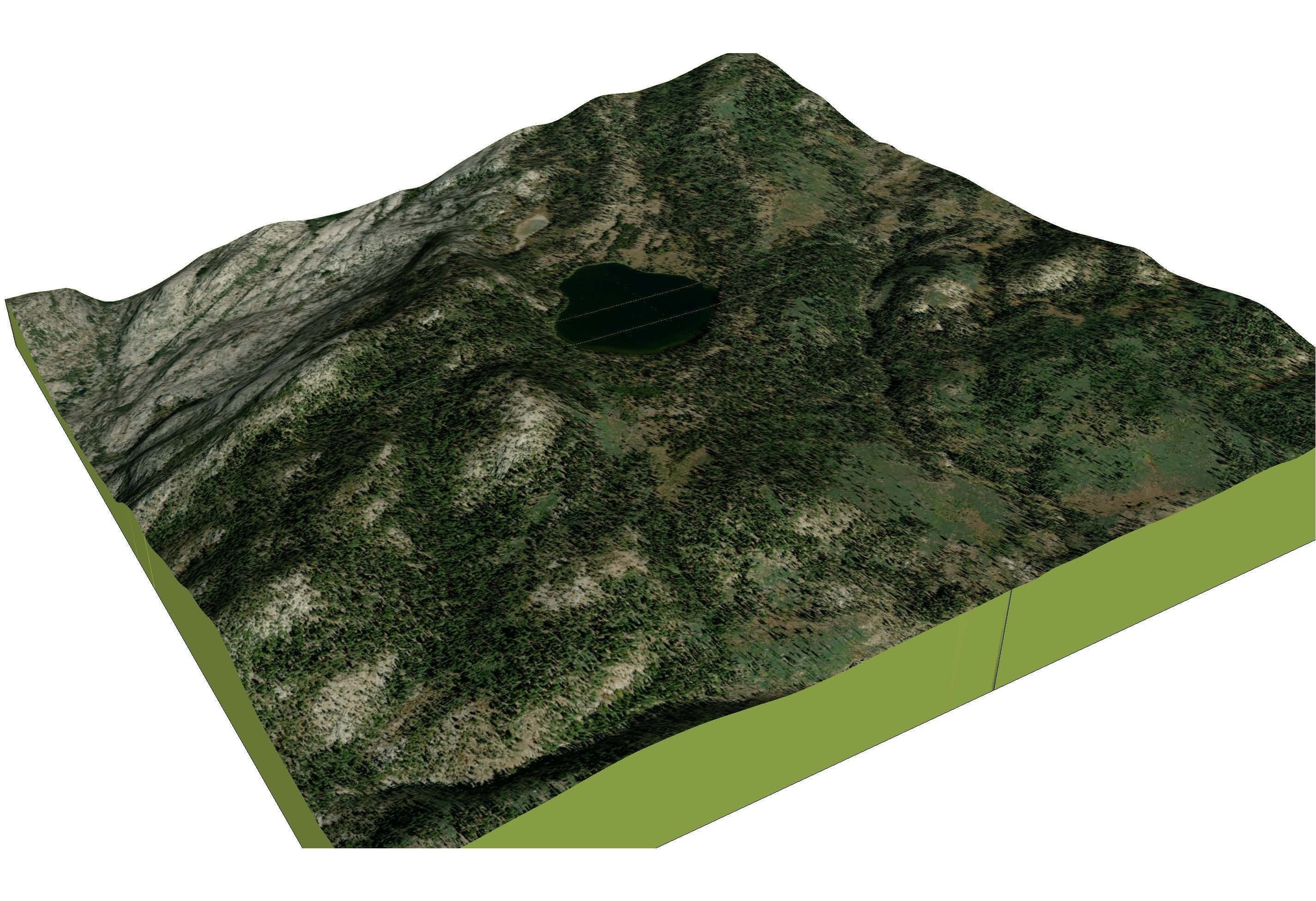 Laurel Lake California 3D model_11
