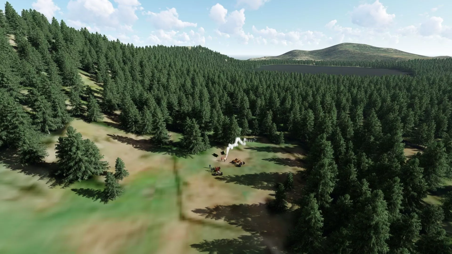 Laurel Lake California 3D model_0