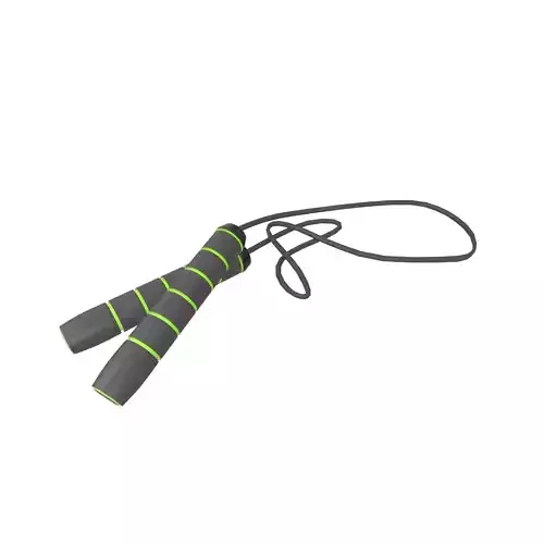 Rope Skipping v1 004 Low-poly 3D model
