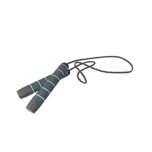 Rope Skipping v1 005 Low-poly 3D model