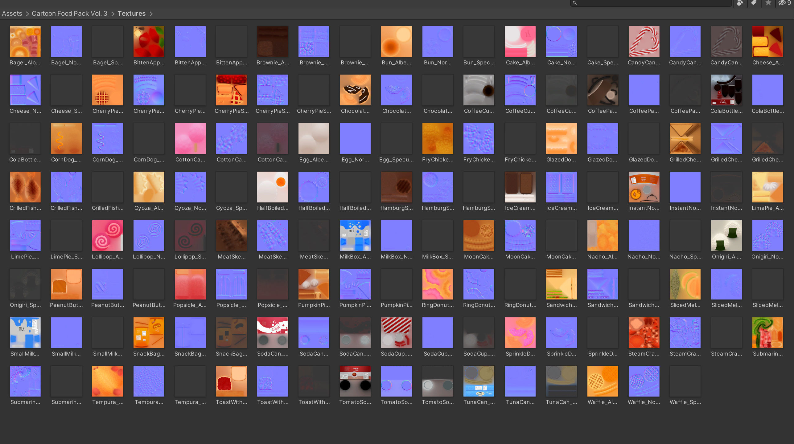 Low Poly Food Pack 3 Low-poly 3D model_8