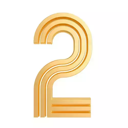 Metal line countdown anniversary number 2