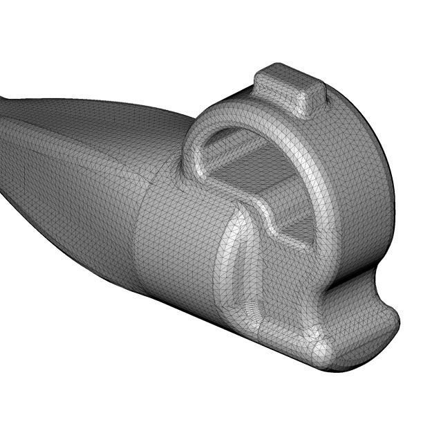 Stylish Vacuum Cleaner 3D print model_4