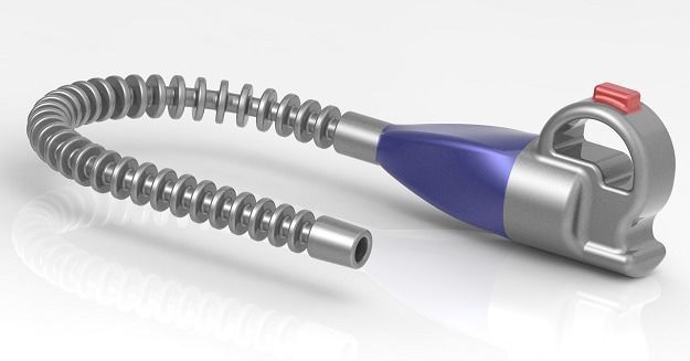 Stylish Vacuum Cleaner 3D print model_1