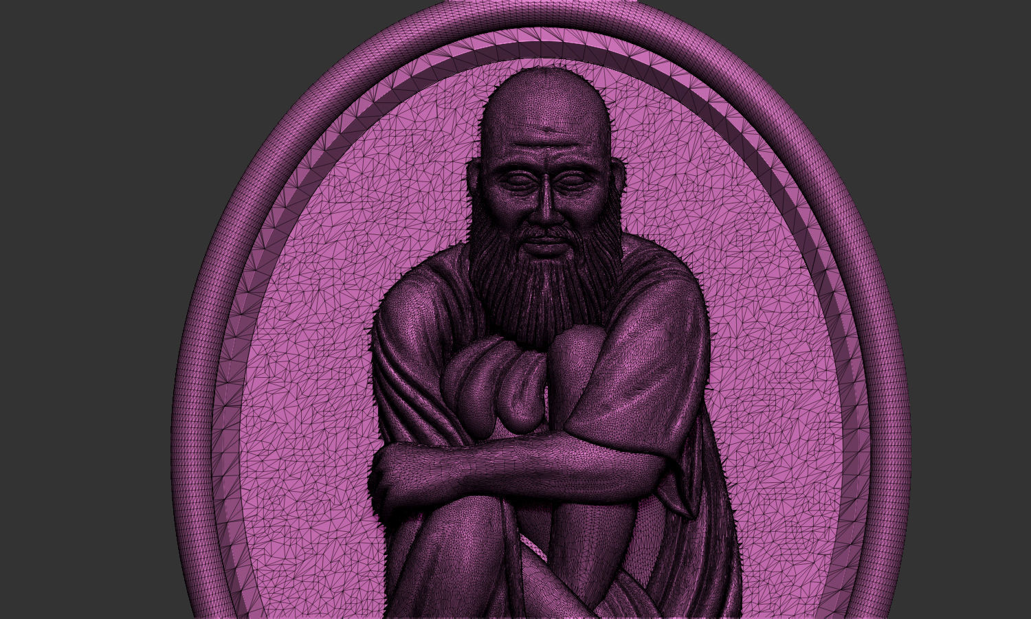 Nagpur Baba 3D print model_12