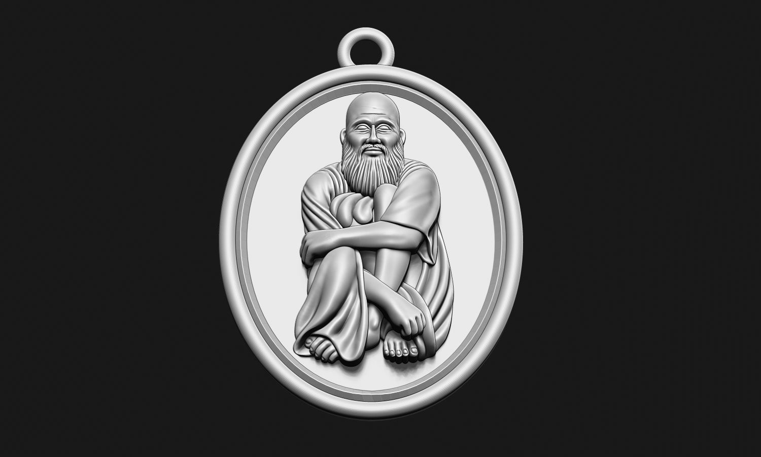 Nagpur Baba 3D print model_6