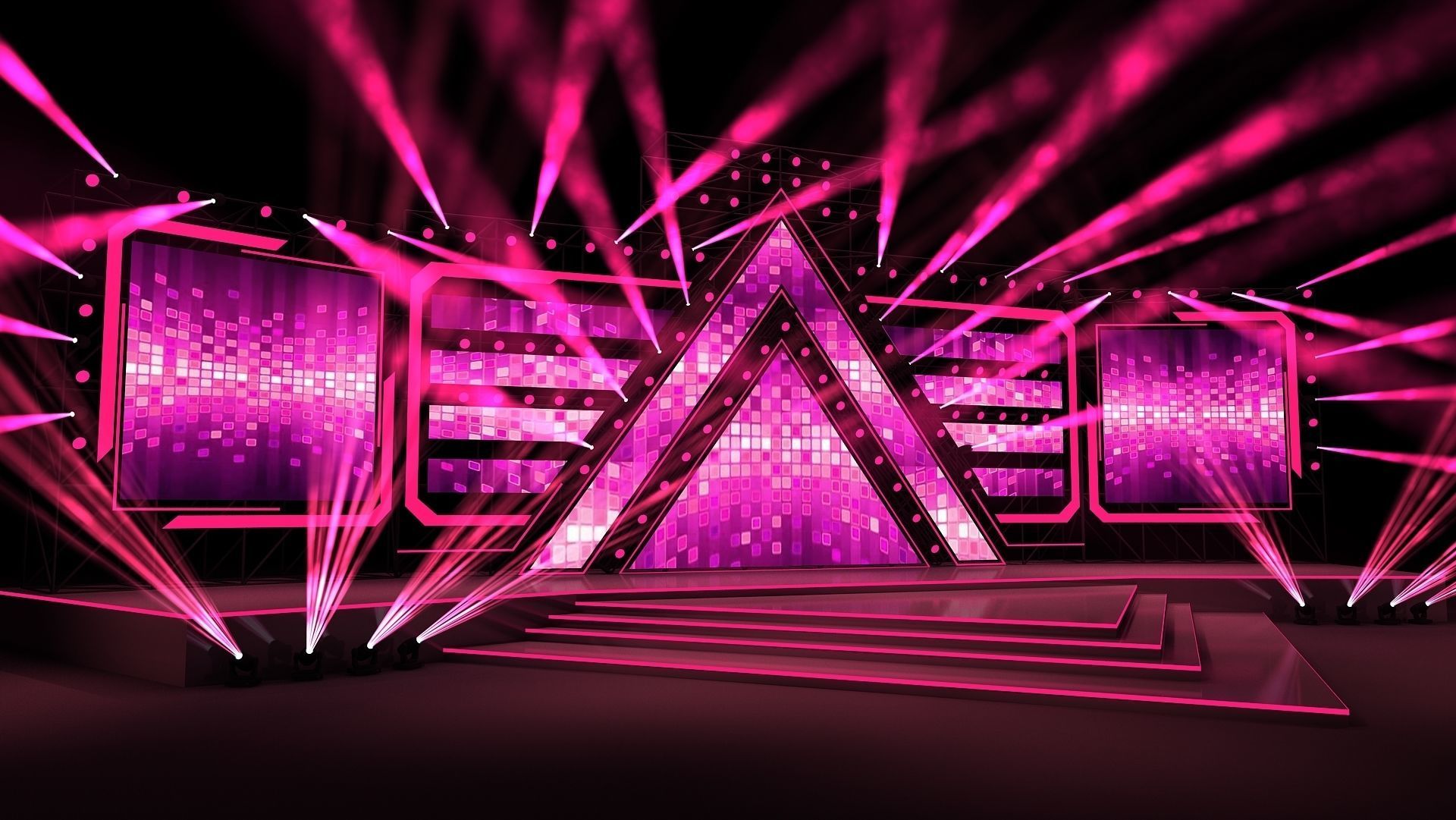 concert stage 01 design 3D model_1