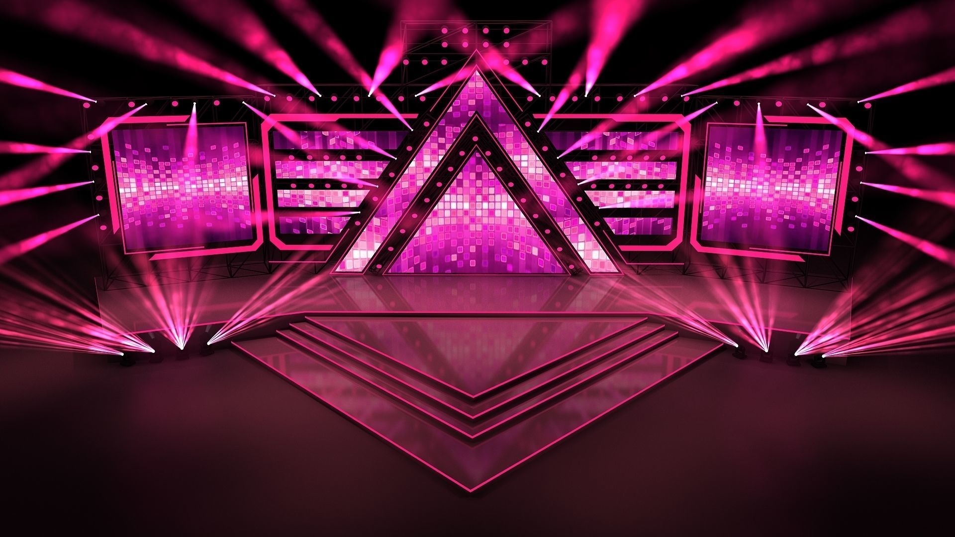 concert stage 01 design 3D model_3