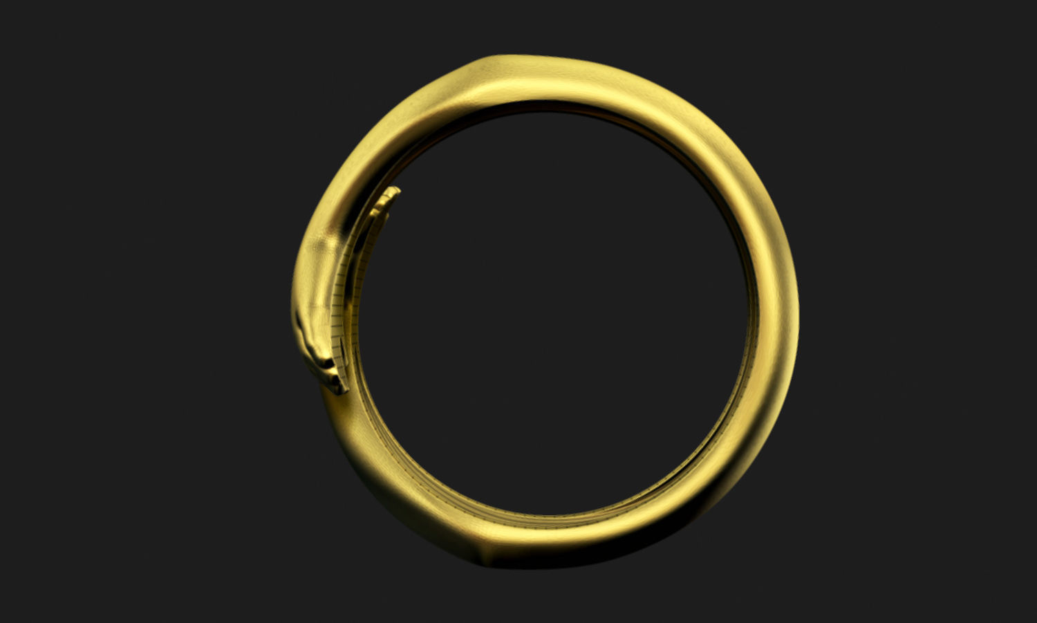 Hug Ring 3D print model_6