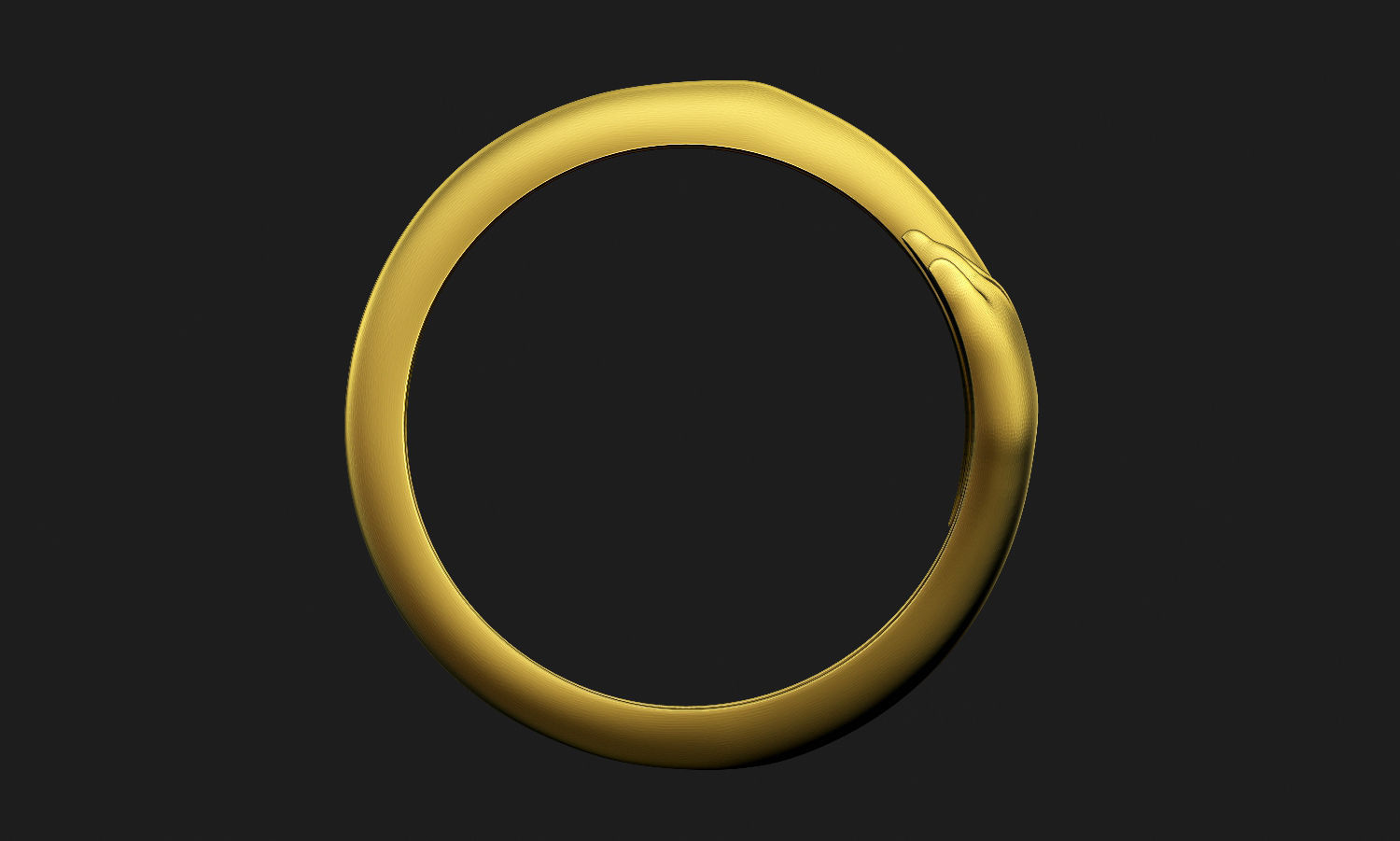 Hug Ring 3D print model_4