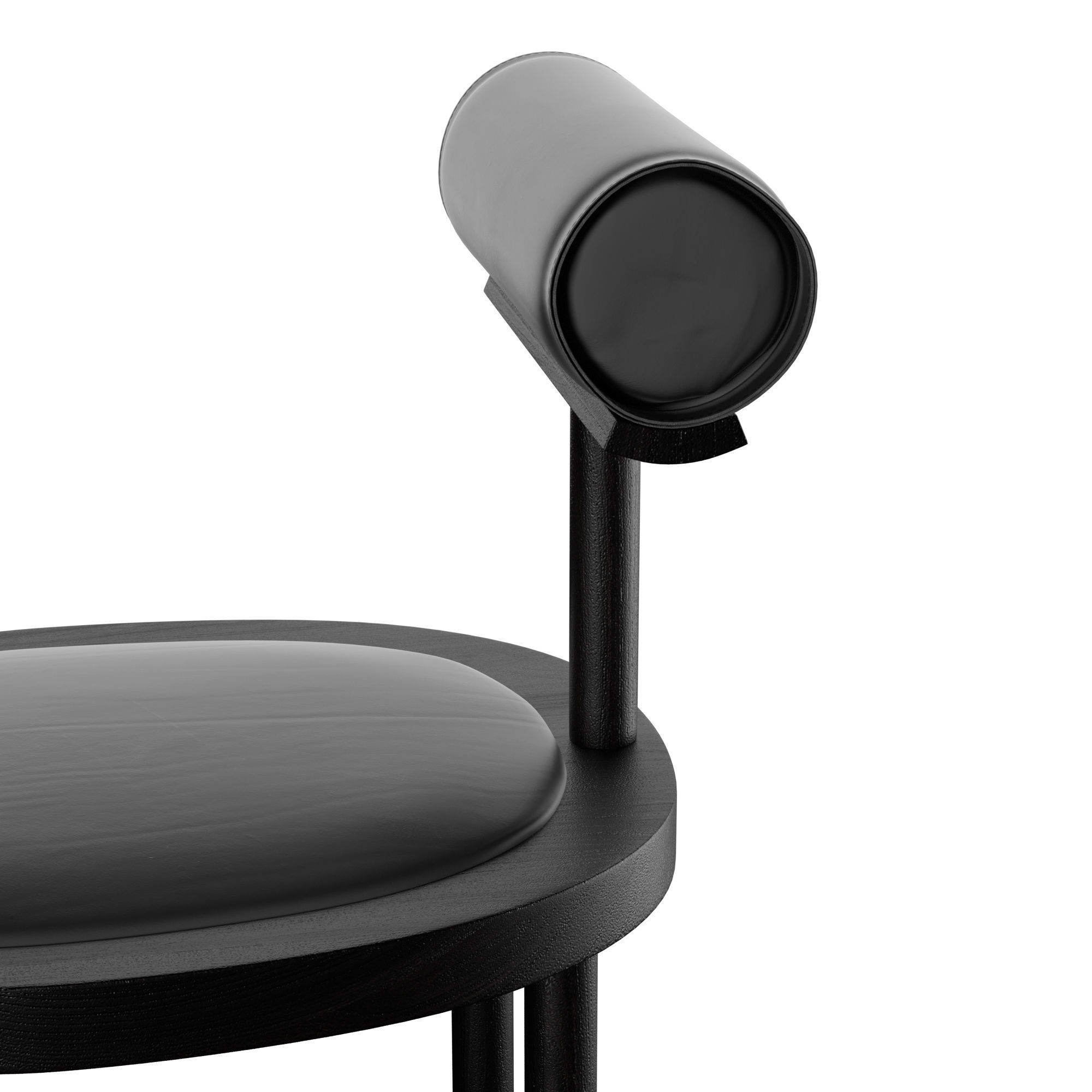 Una Chairs 3D model_4