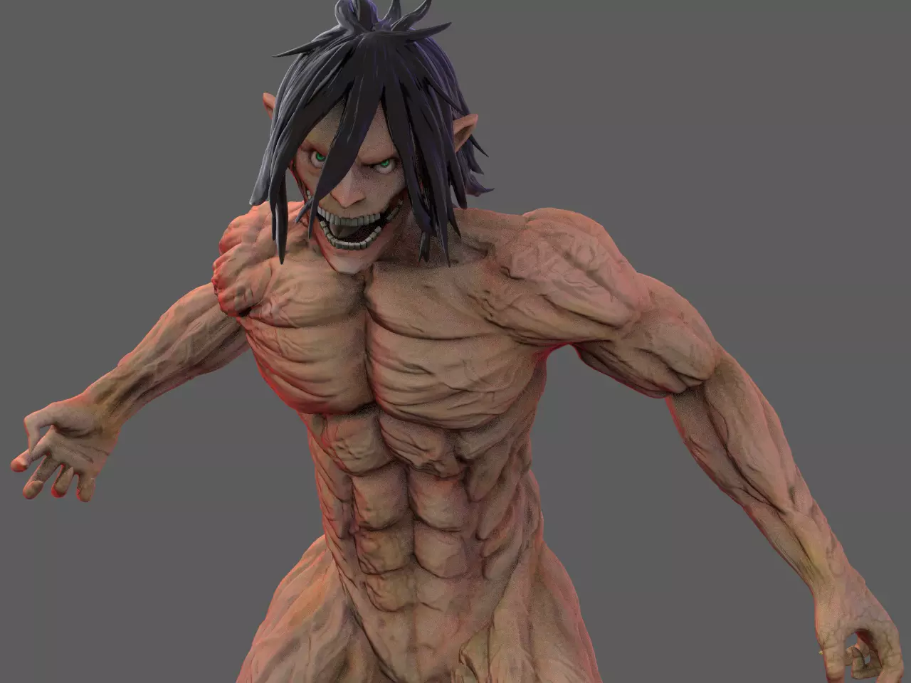 Attack Titan 3D print model_0