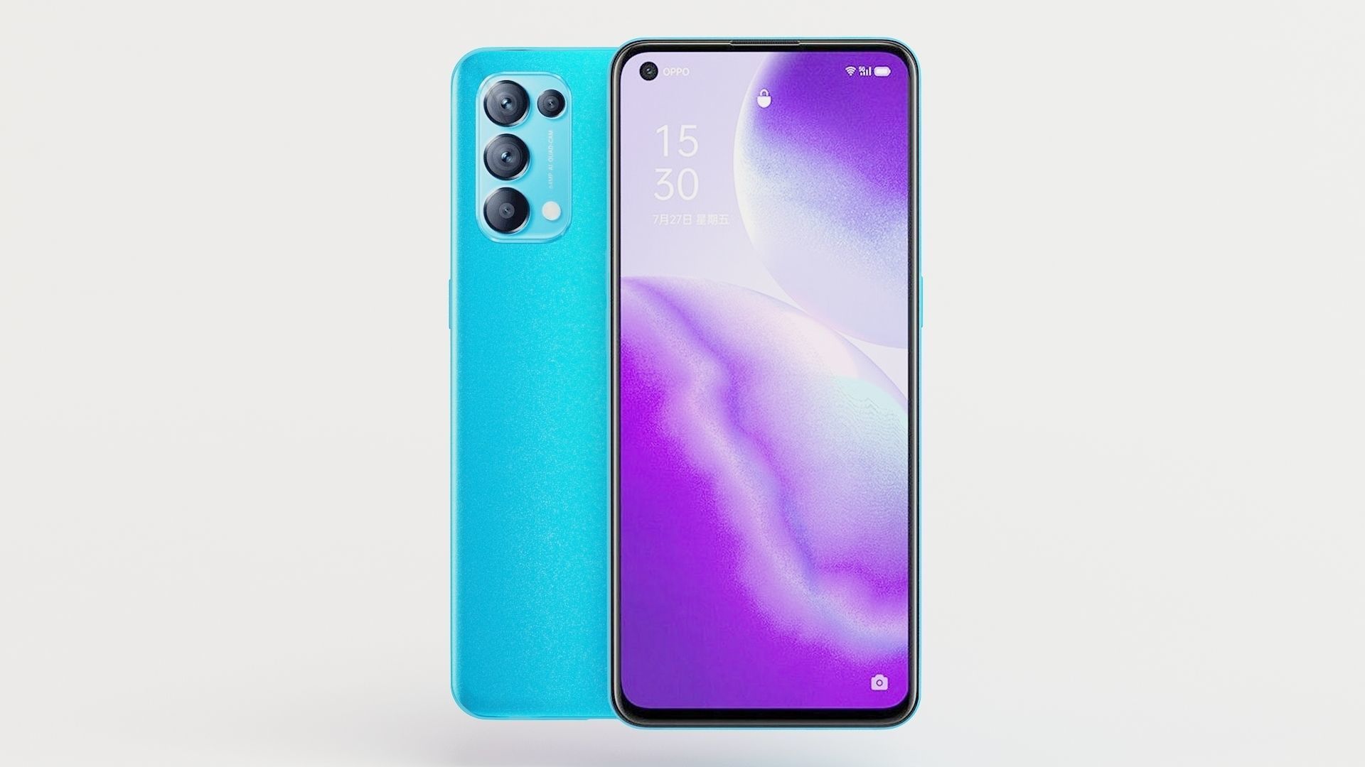 Oppo Reno5 5G 3D model_1