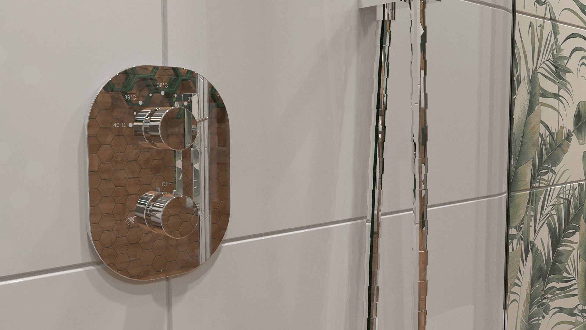 Bathroom 10 Low-poly 3D model_9