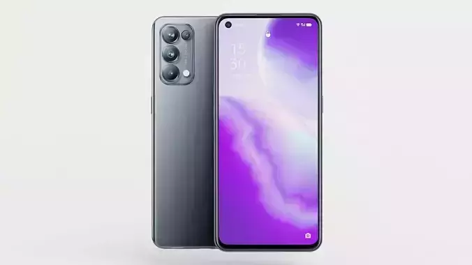 Oppo Reno5 5G 3D model