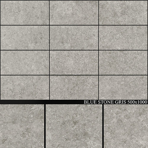 Grespania Coverlam Blue Stone Gris 500x1000 3D model