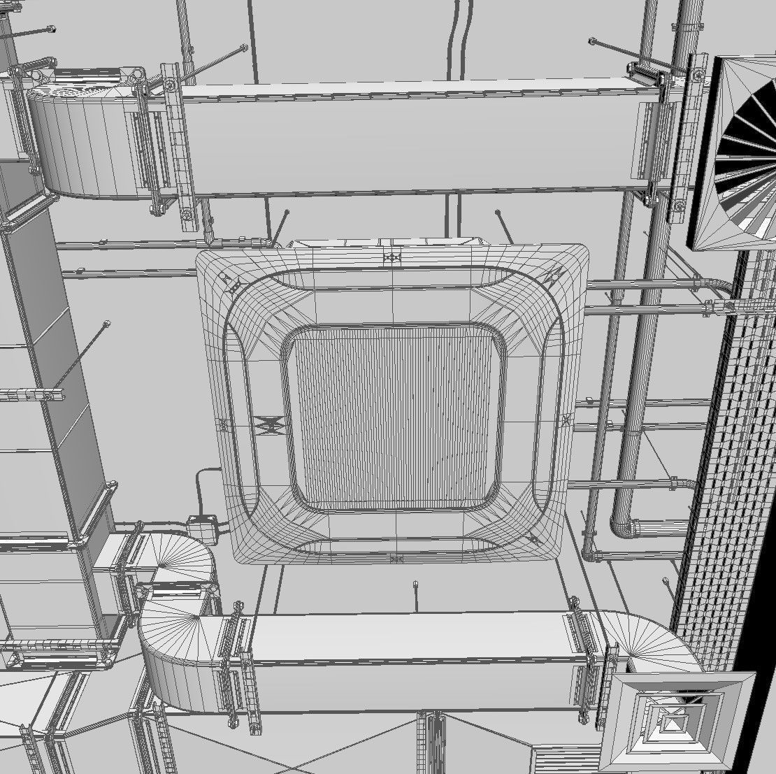 Ventilation system set 02 3D model_26