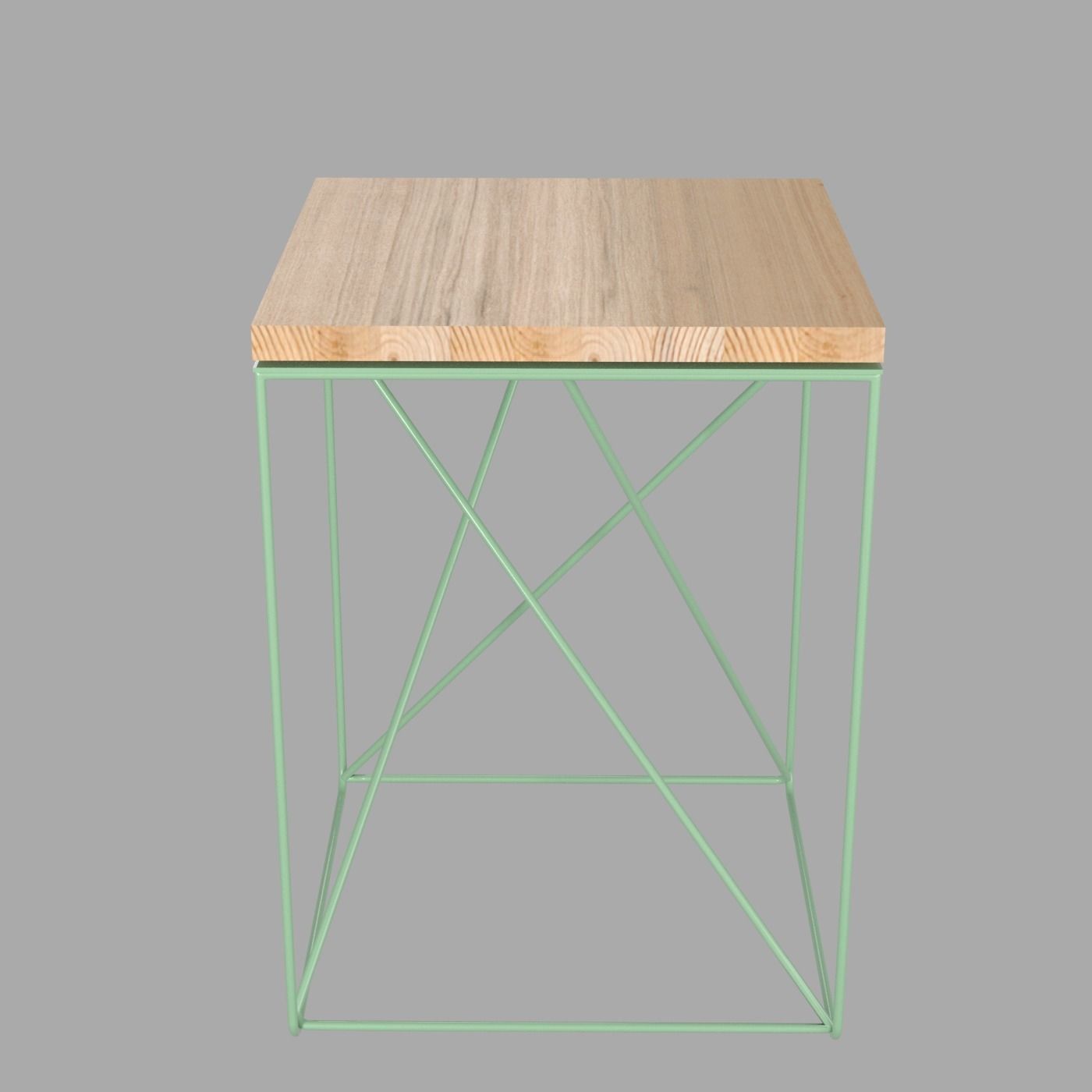 Alpha low stoolside table 3D model_7