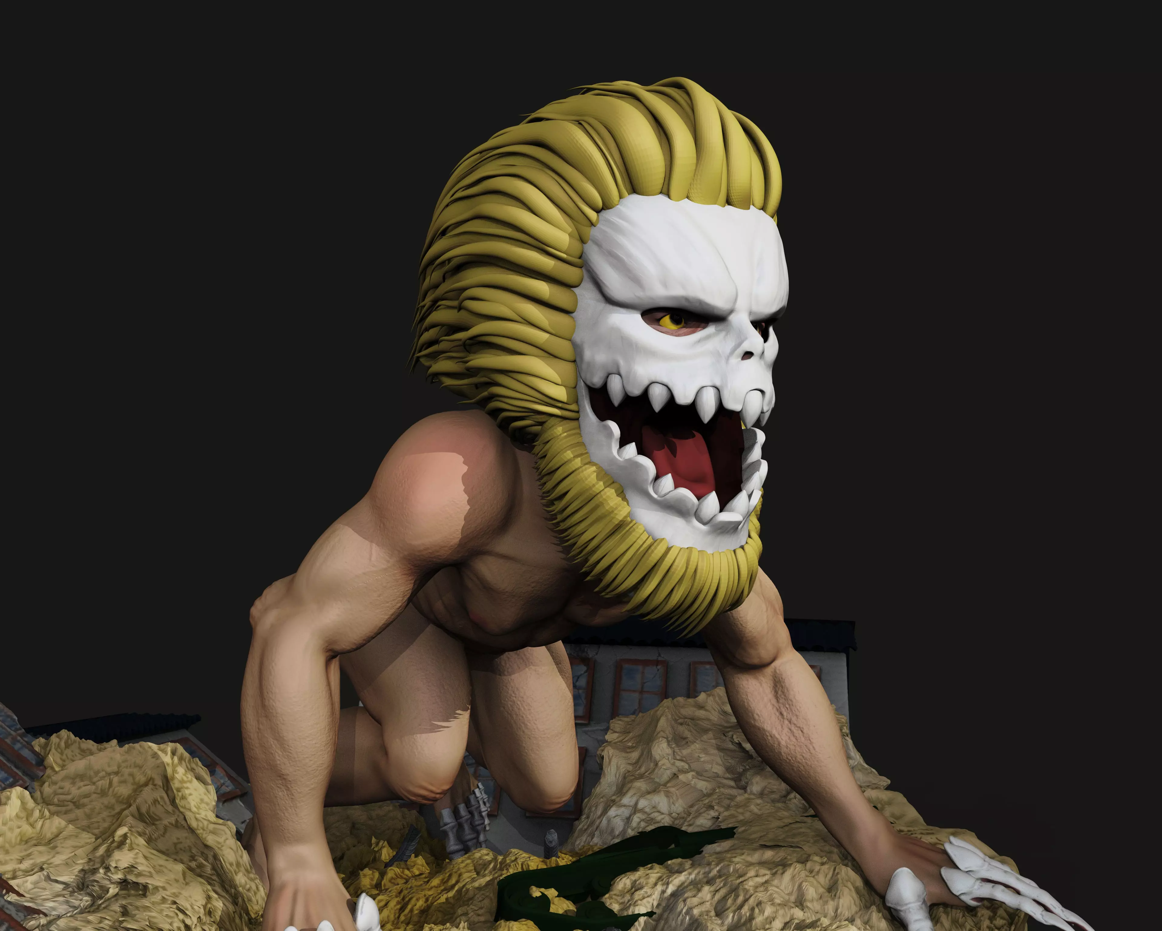 Jaw titan 3D print model_0