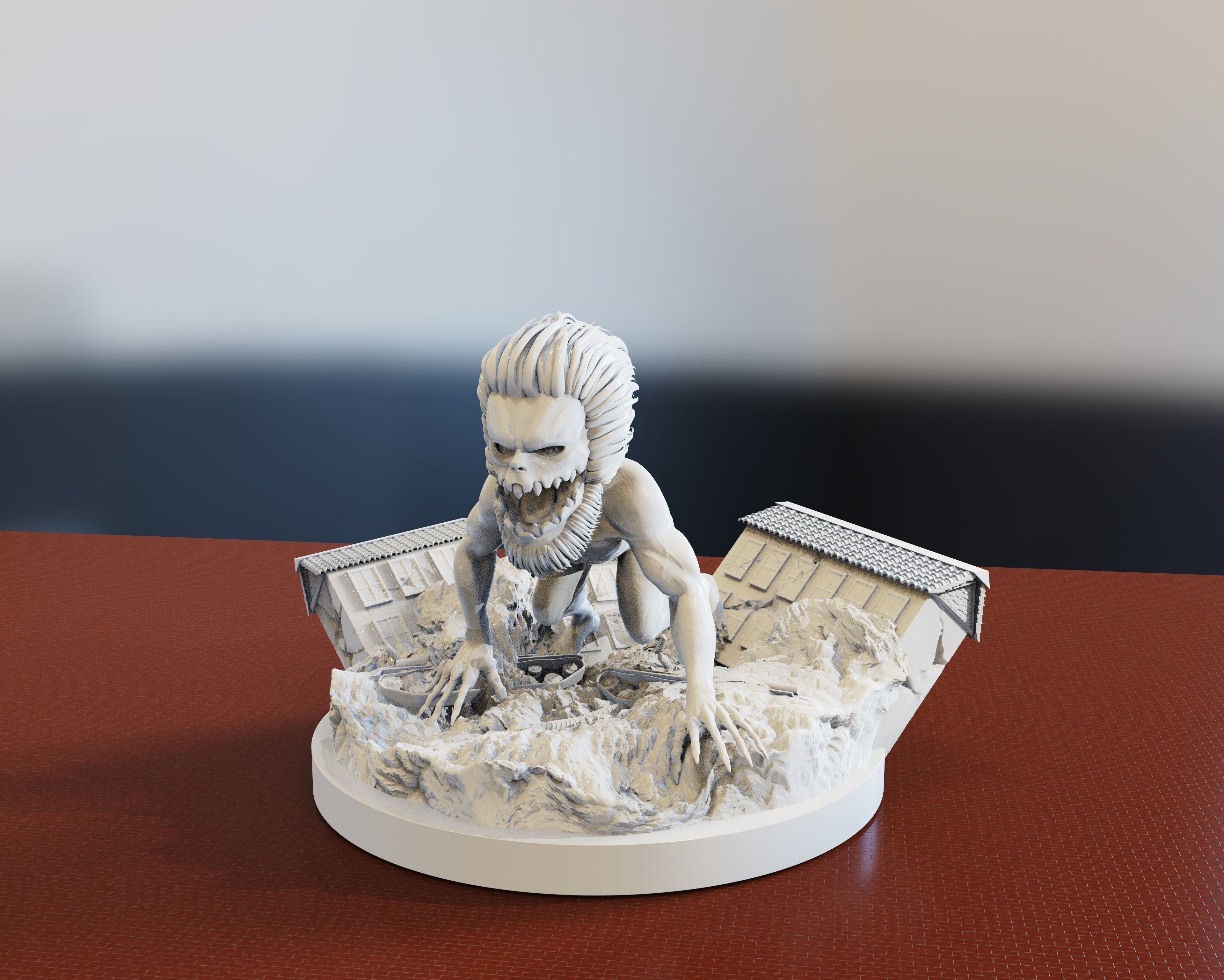 Jaw titan 3D print model_2