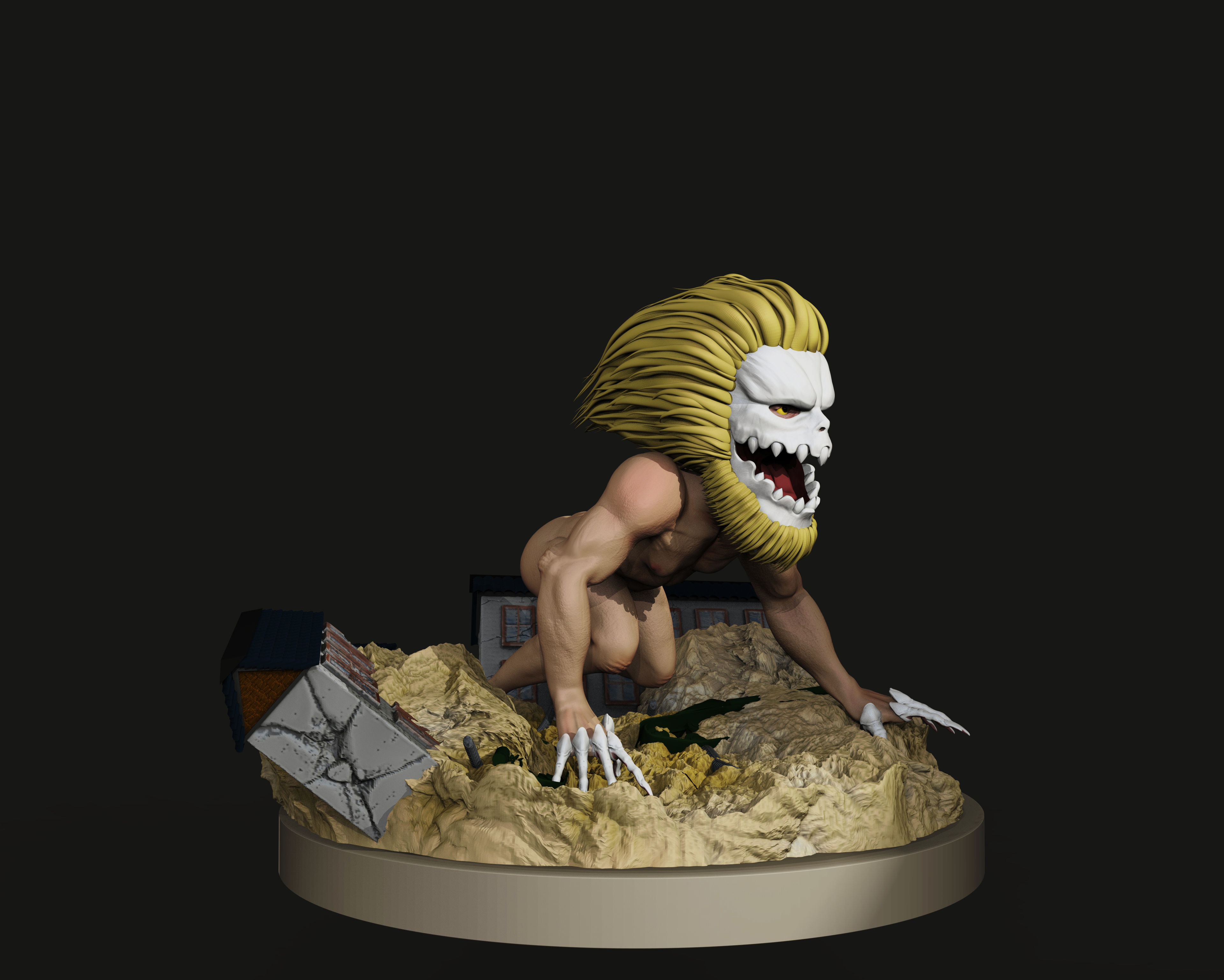 Jaw titan 3D print model_5