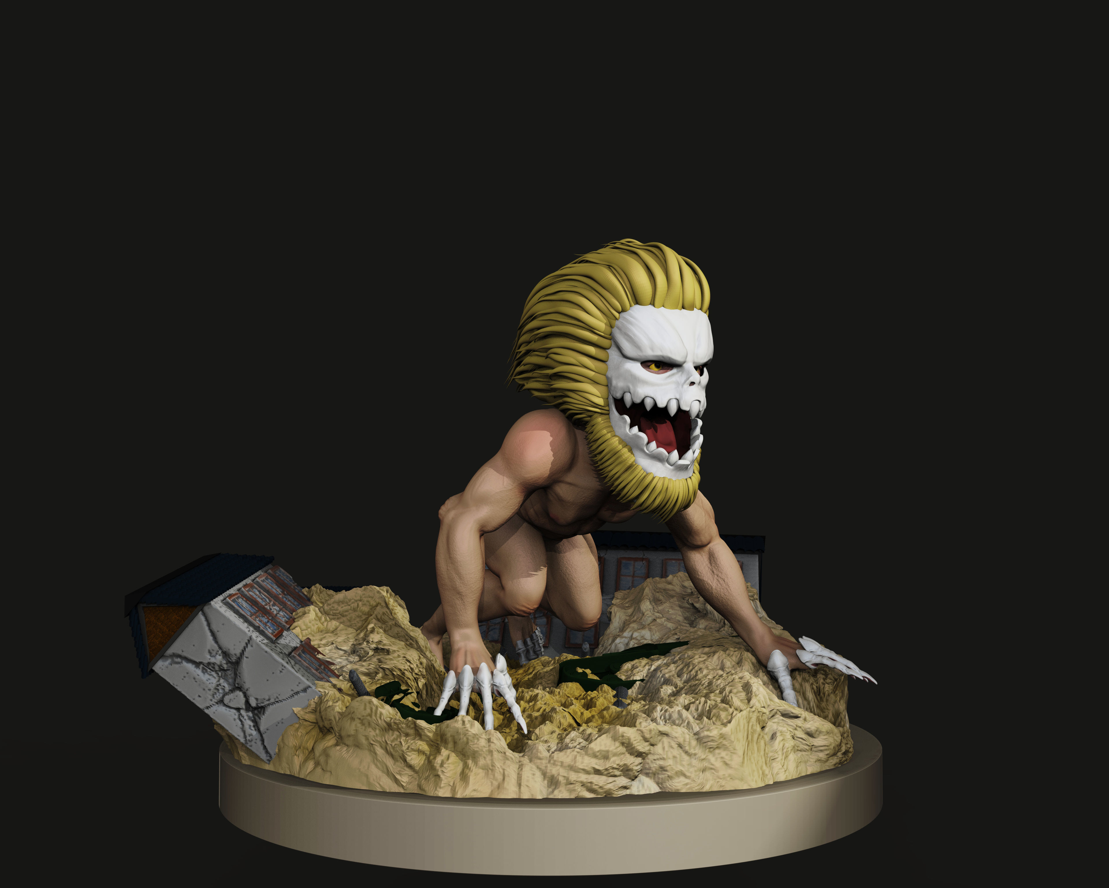 Jaw titan 3D print model_3