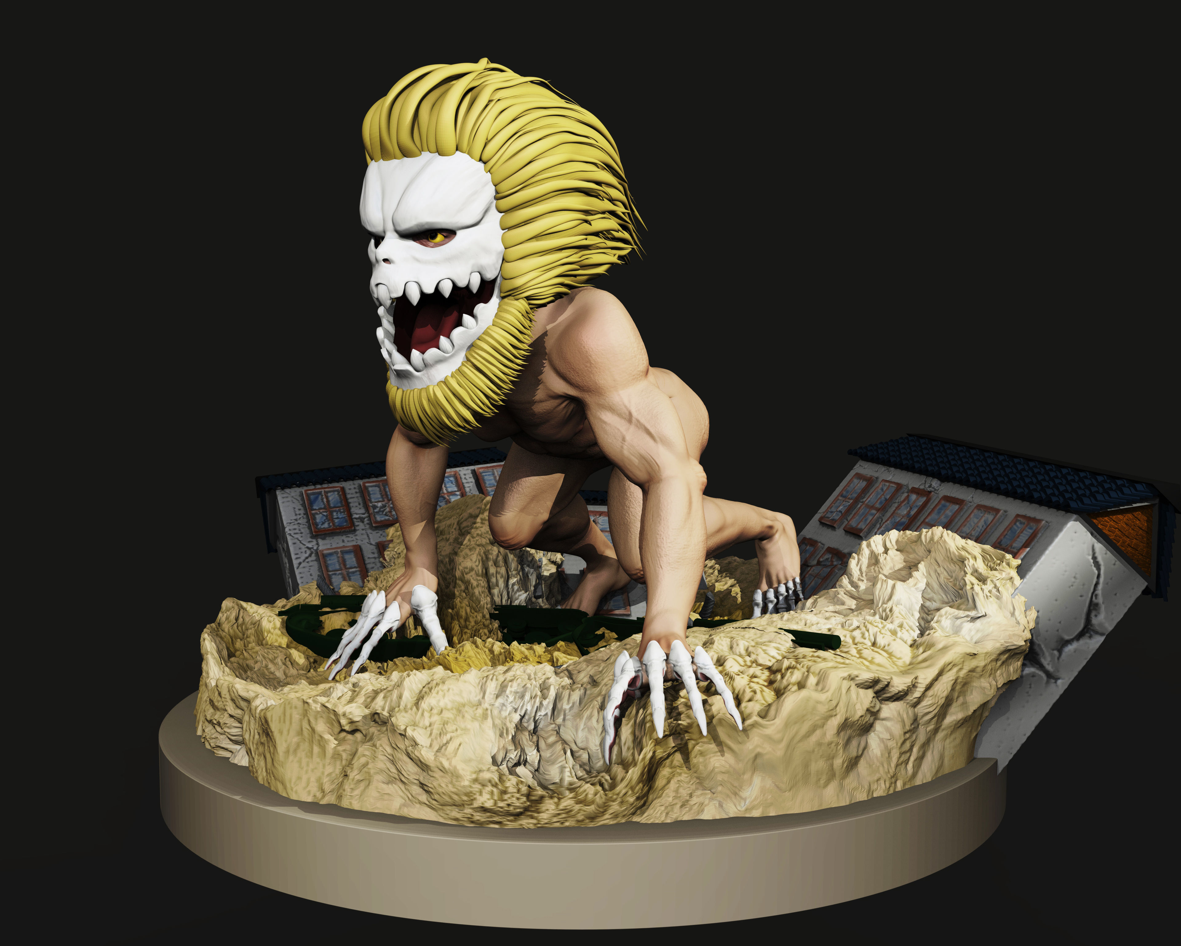 Jaw titan 3D print model_1