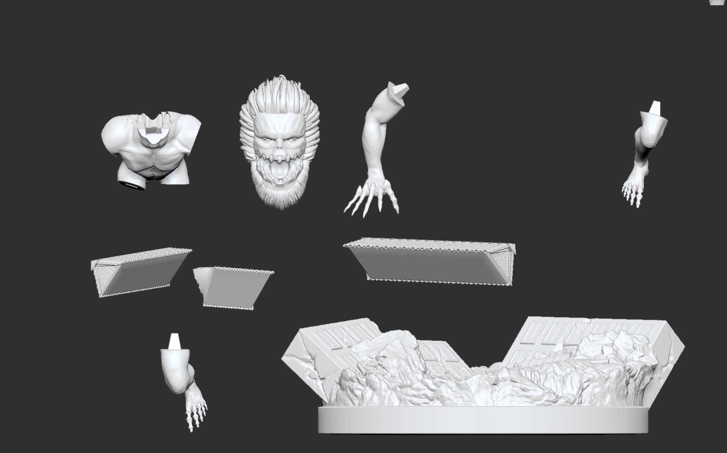 Jaw titan 3D print model_11