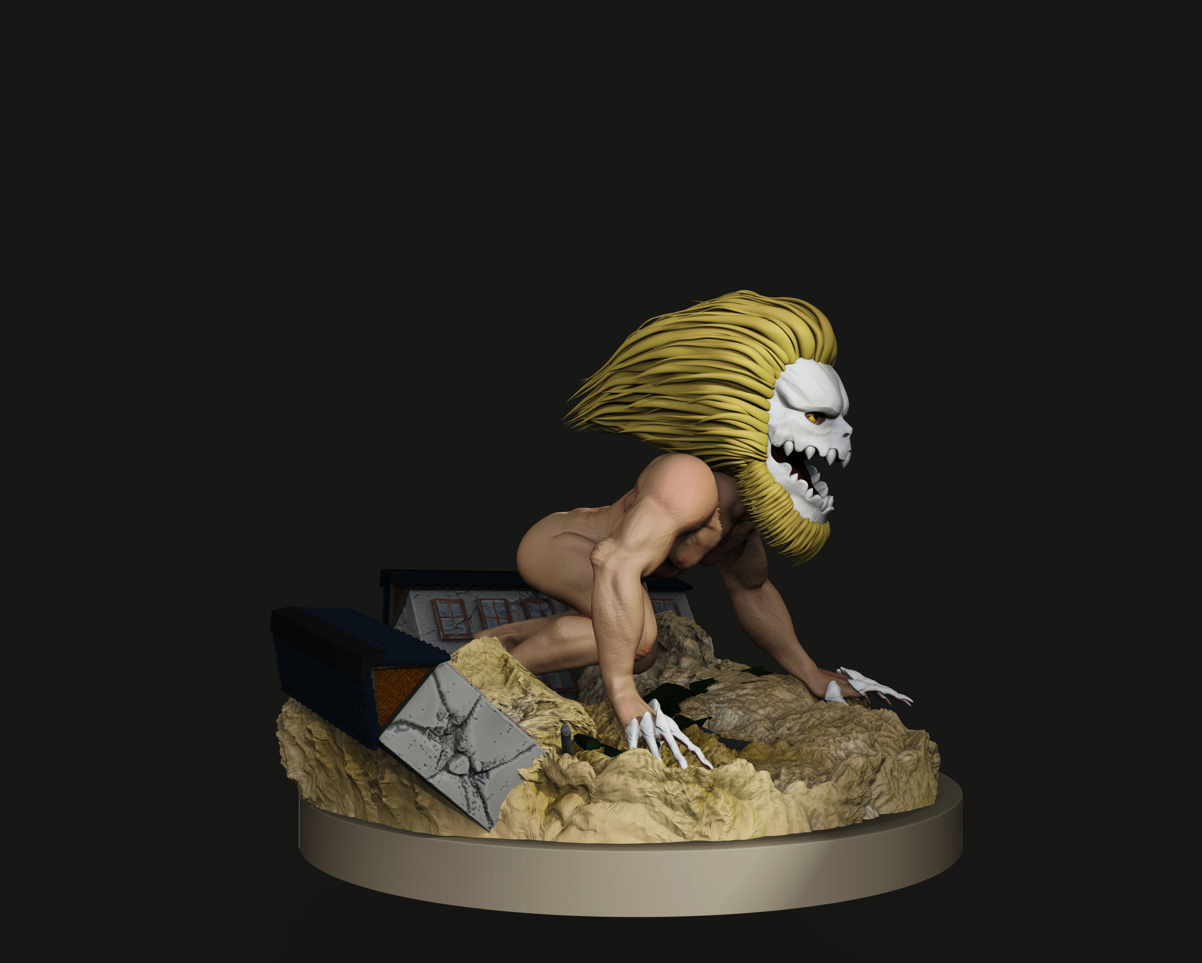 Jaw titan 3D print model_6