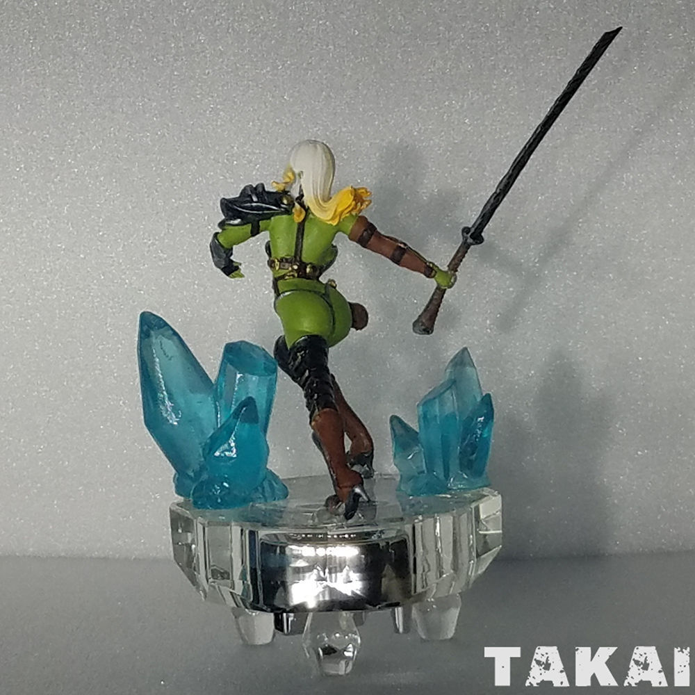 Fantasy 3D Print Pin Up Figurines - Elvin Mistress Army 3D Model Collection_11