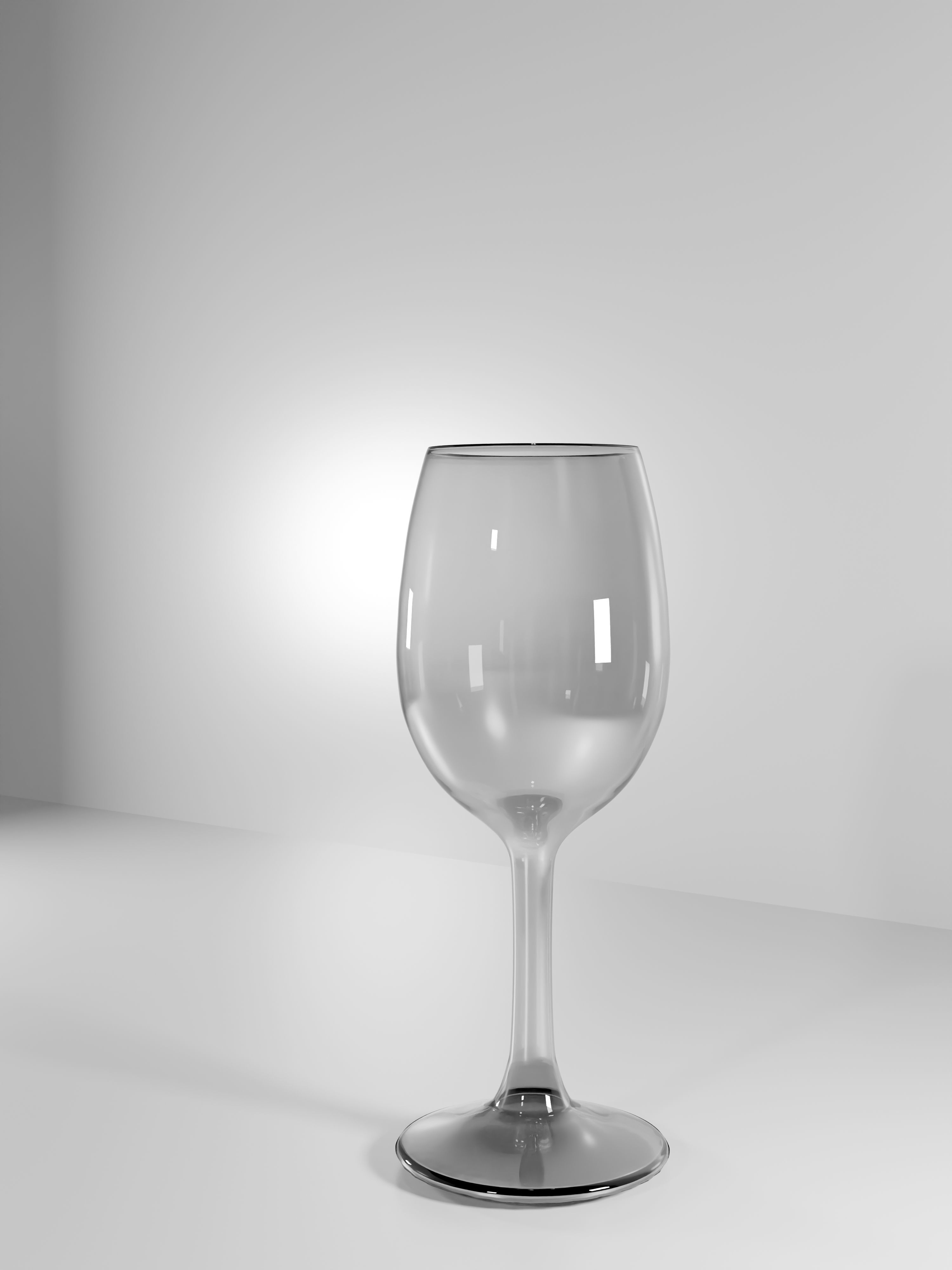 3D Wine glass High quality Free low-poly 3D model_5