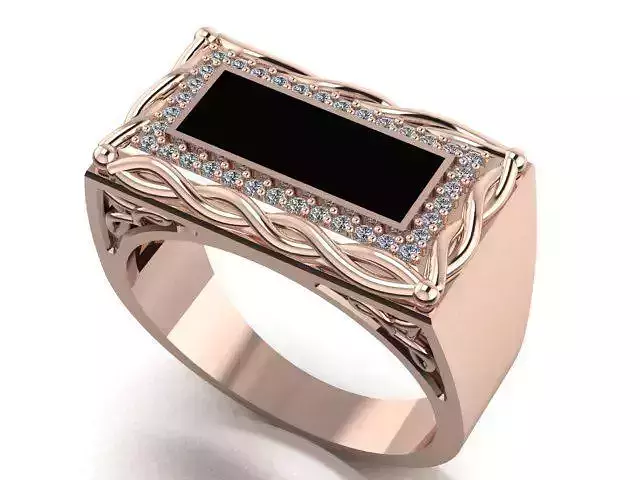 freelance man or women ring 3D print model