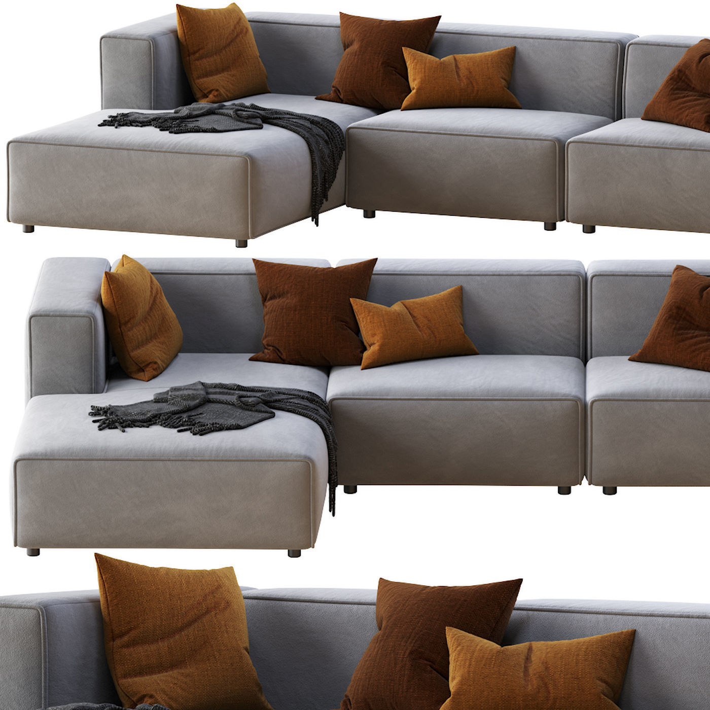 Boconcept Carmo Sofa 3D model_4