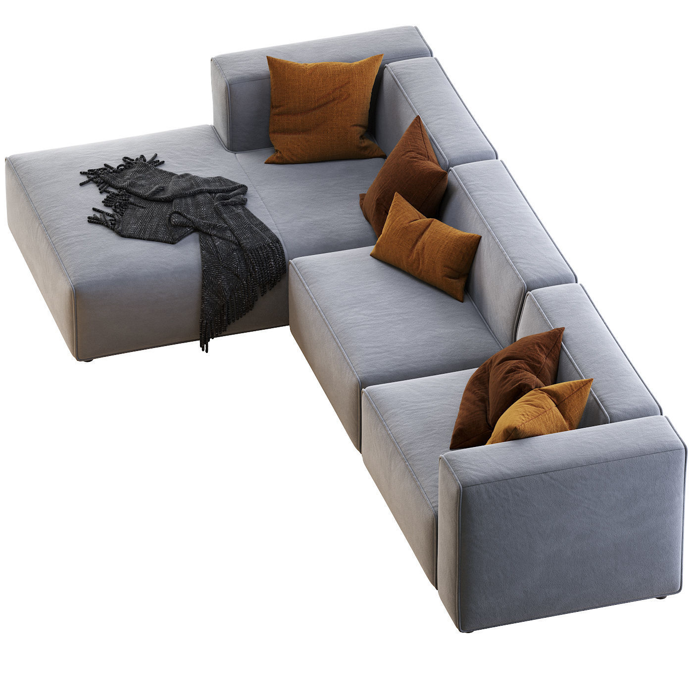 Boconcept Carmo Sofa 3D model_1