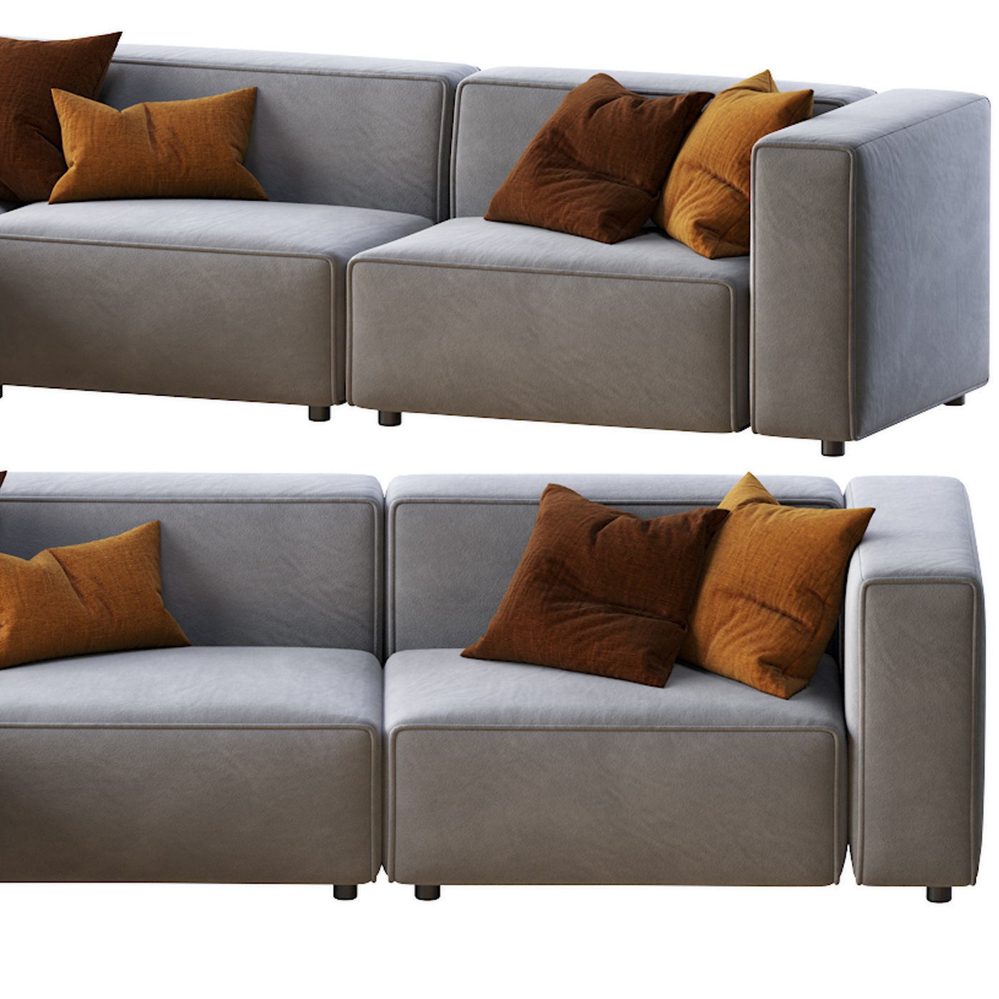 Boconcept Carmo Sofa 3D model_3