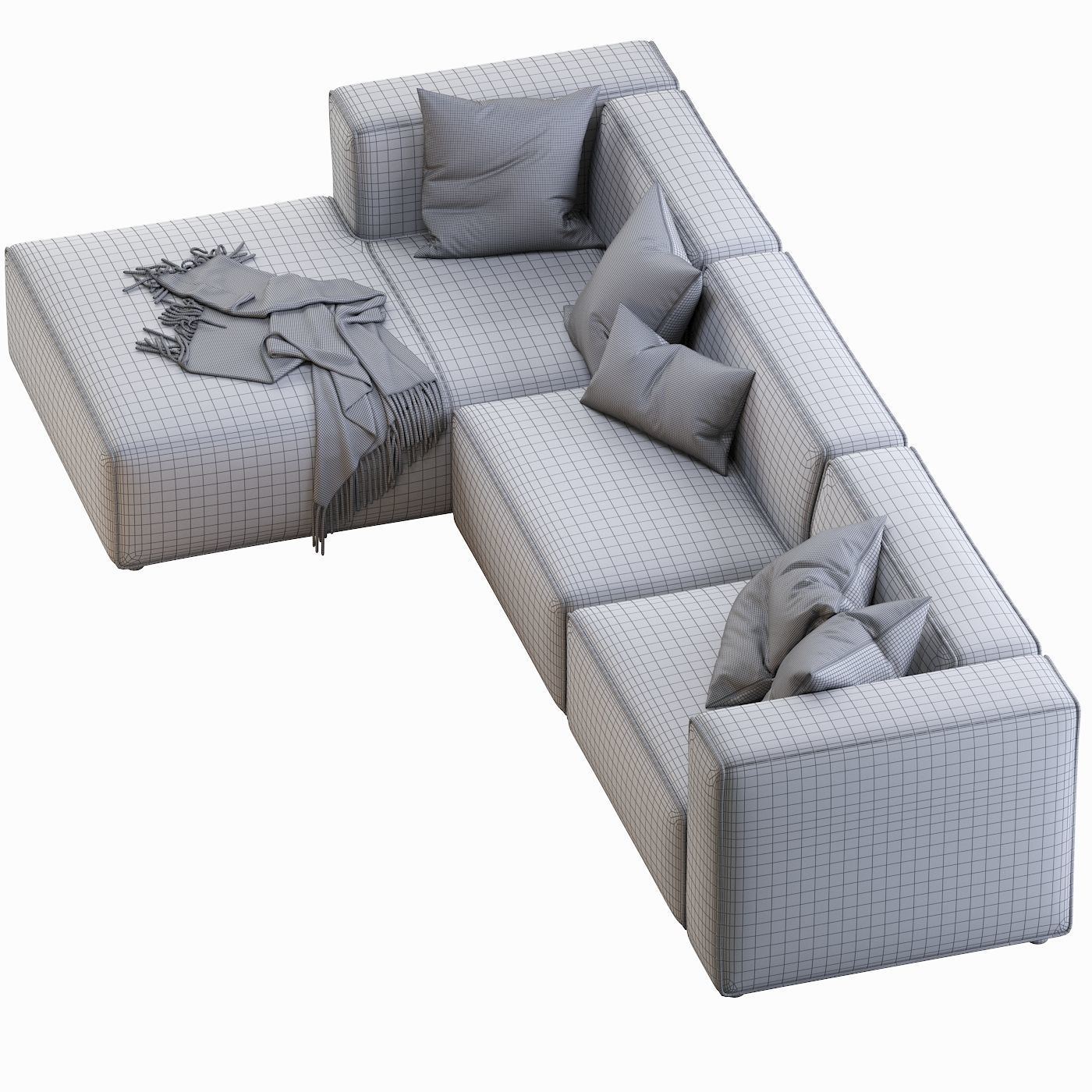 Boconcept Carmo Sofa 3D model_2