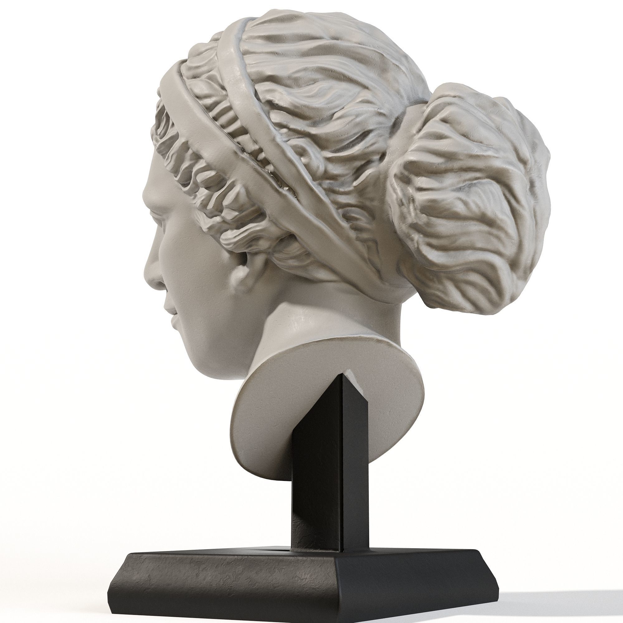 Aphrodite Head 3D model_6