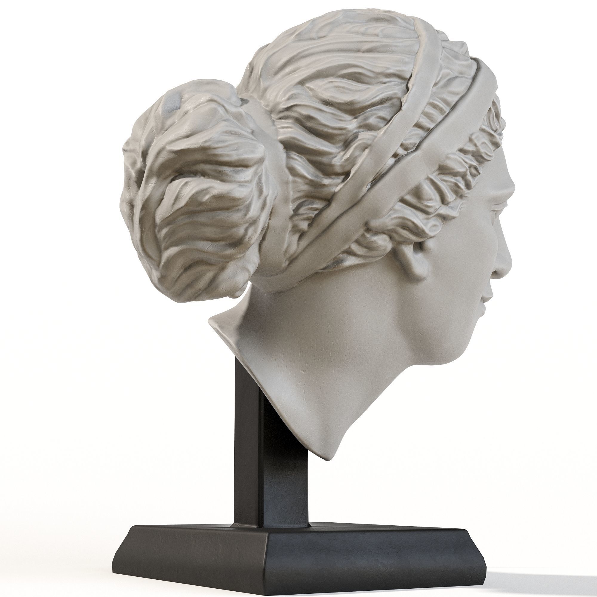 Aphrodite Head 3D model_16