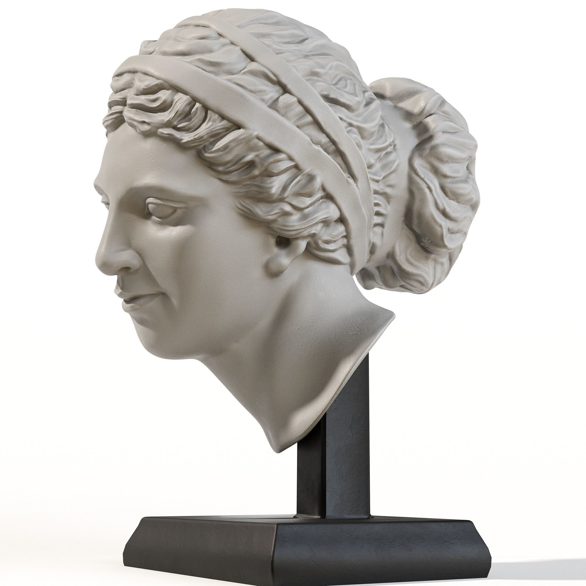 Aphrodite Head 3D model_9