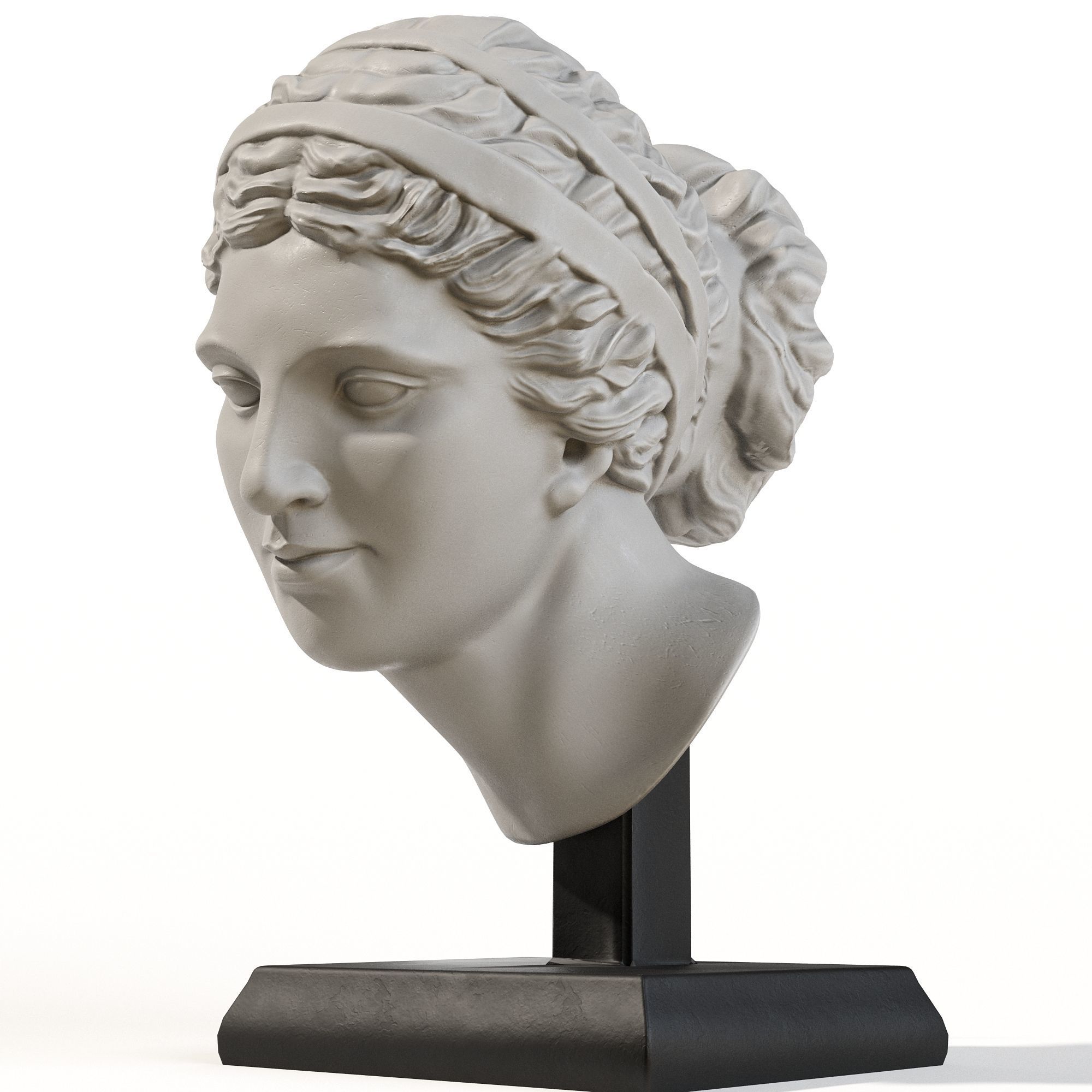 Aphrodite Head 3D model_10