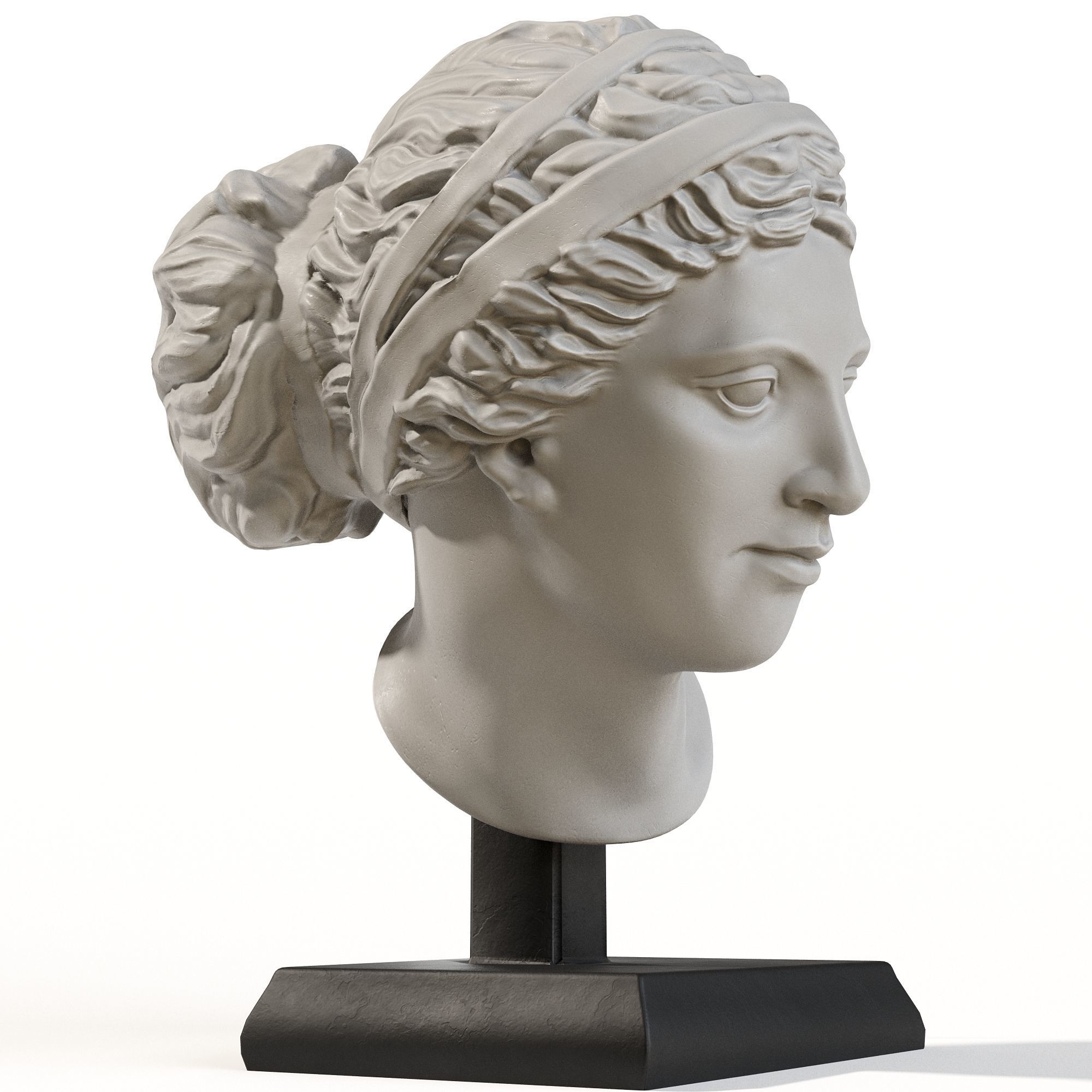 Aphrodite Head 3D model_13