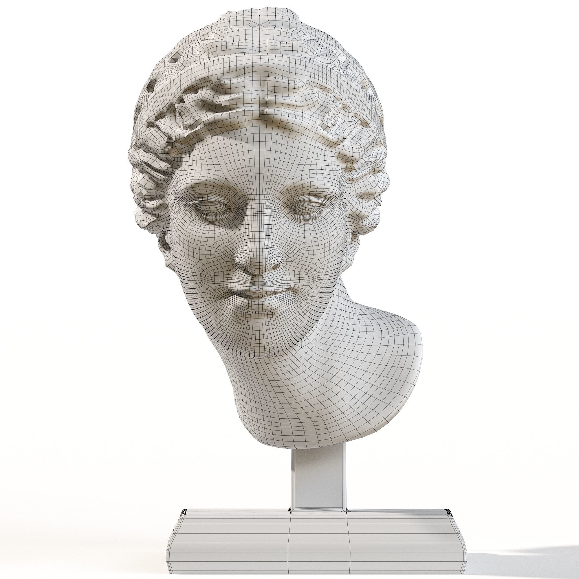 Aphrodite Head 3D model_2