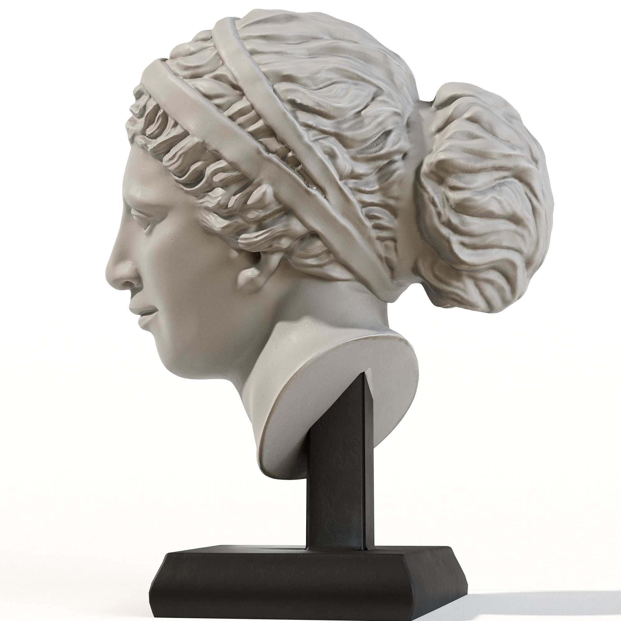 Aphrodite Head 3D model_7
